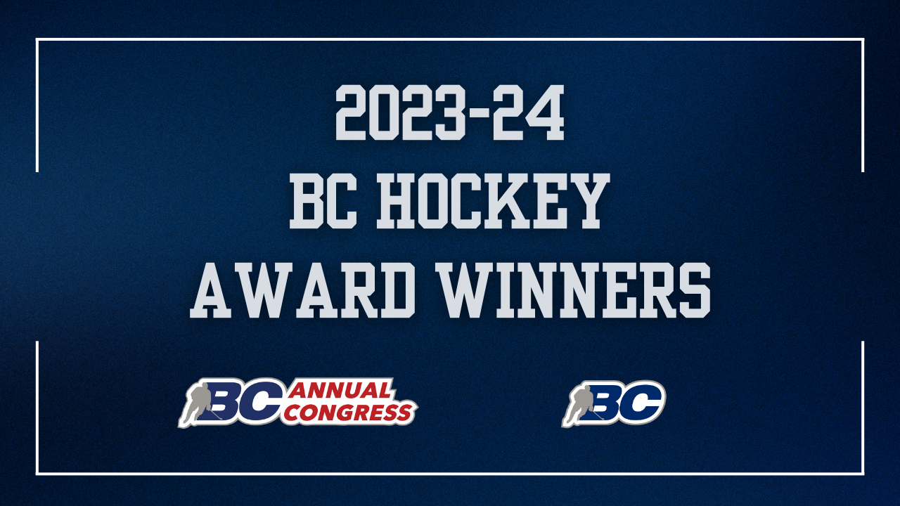 BC HOCKEY'S 2023-24 AWARD RECIPIENTS image