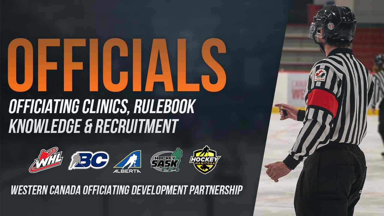 Western Canada Officiating Development Partnership - Officiating Clinics, Rulebook Knowledge & Recruitment image