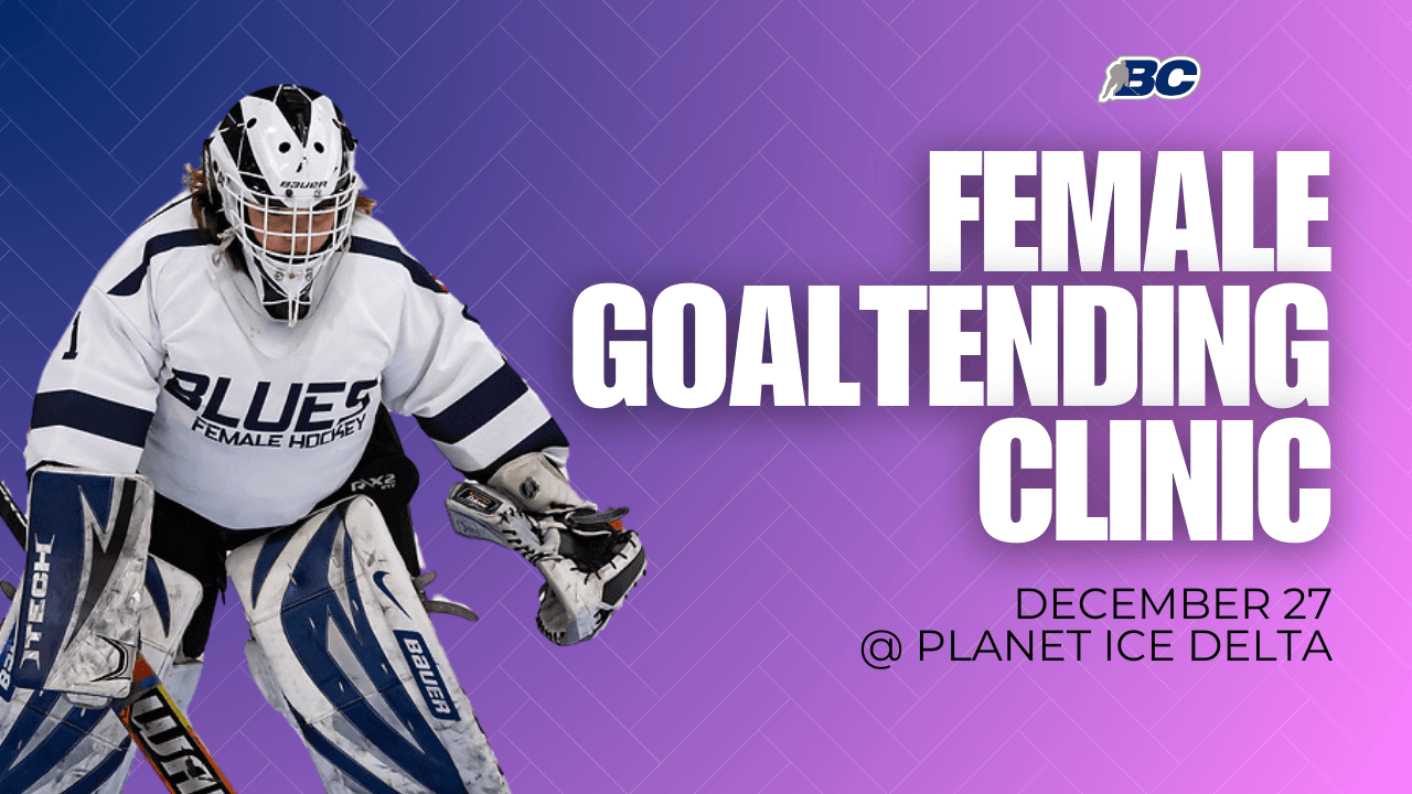 REGISTRATION OPEN FOR FEMALE GOALTENDING CLINIC image