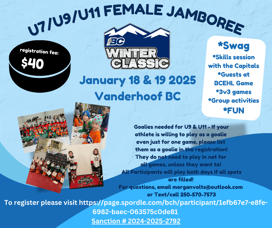 REGISTRATION IS OPEN FOR FEMALE JAMBOREE IN VANDERHOOF image