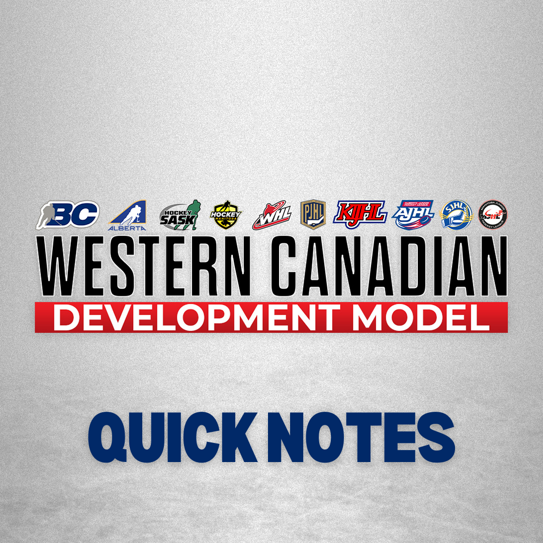 WESTERN CANADIAN JUNIOR HOCKEY PILOT TO LAUNCH IN 2024-25 SEASON: QUICK NOTES