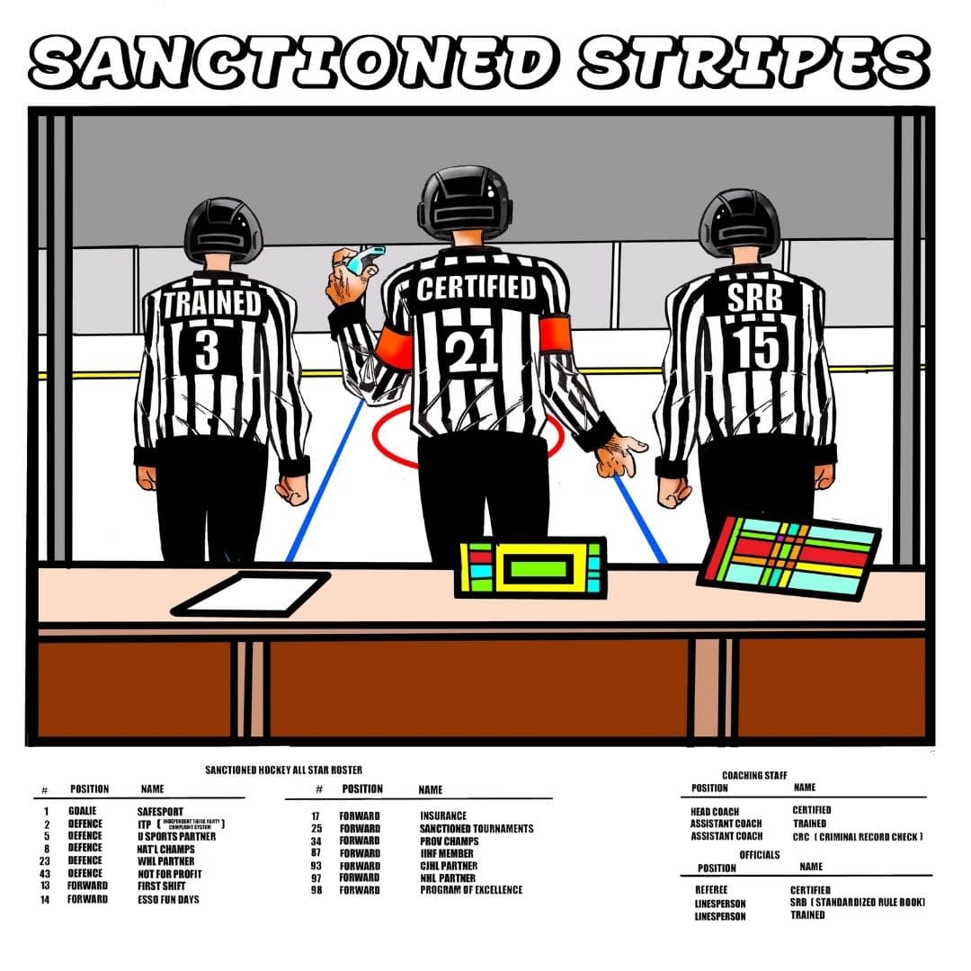 ‘THE ONSIDE’ COMIC - CELEBRATING SANCTIONED HOCKEY 